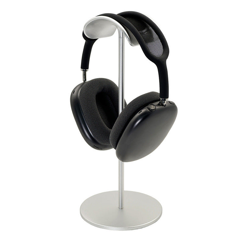 Headphone Stand Holder Creative AirPods Max Headphone Rack Aluminum Hook Solid Wood Headphone Organizer